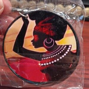 Multi-colored African Queen earrings